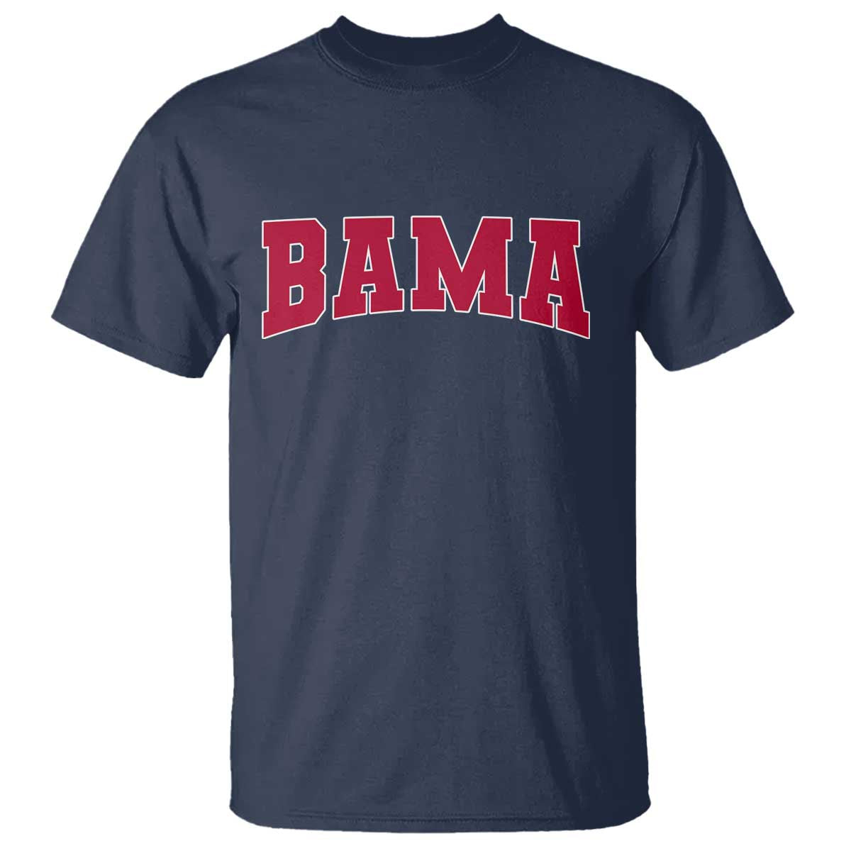 Vintage Bama T Shirt Retro Varsity Alabama Football Lover AL State TS10 Navy Print Your Wear