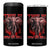 Alabama Fan 4 in 1 Can Cooler Tumbler This Is How We Roll Bama Mascot Game Day TS10 One Size: 16 oz Black Print Your Wear