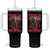 Alabama Fan Tumbler With Handle This Is How We Roll Bama Mascot Game Day - Print Your Wear