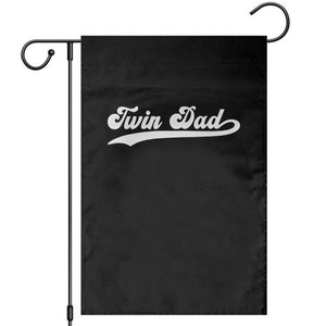 Twin Dad Garden Flag Vintage Retro Style Fathers Day Presents TS10 Black Print Your Wear