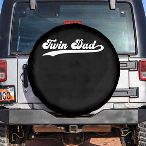 Twin Dad Spare Tire Cover Vintage Retro Style Fathers Day Presents TS10 No hole Black Print Your Wear
