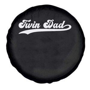 Twin Dad Spare Tire Cover Vintage Retro Style Fathers Day Presents TS10 Print Your Wear