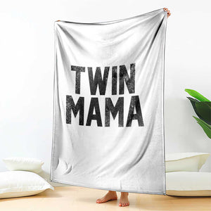 Twin Mama Throw Blanket Pregnancy Announcement New Mom Mothers Day Gift TS10 Print Your Wear