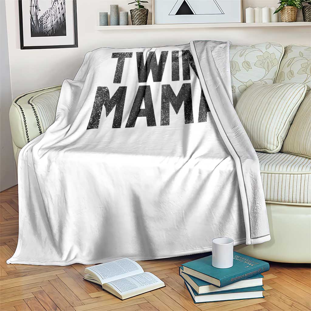 Twin Mama Throw Blanket Pregnancy Announcement New Mom Mothers Day Gift TS10 Print Your Wear