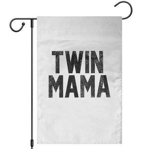 Twin Mama Garden Flag Pregnancy Announcement New Mom Mothers Day Gift TS10 White Print Your Wear