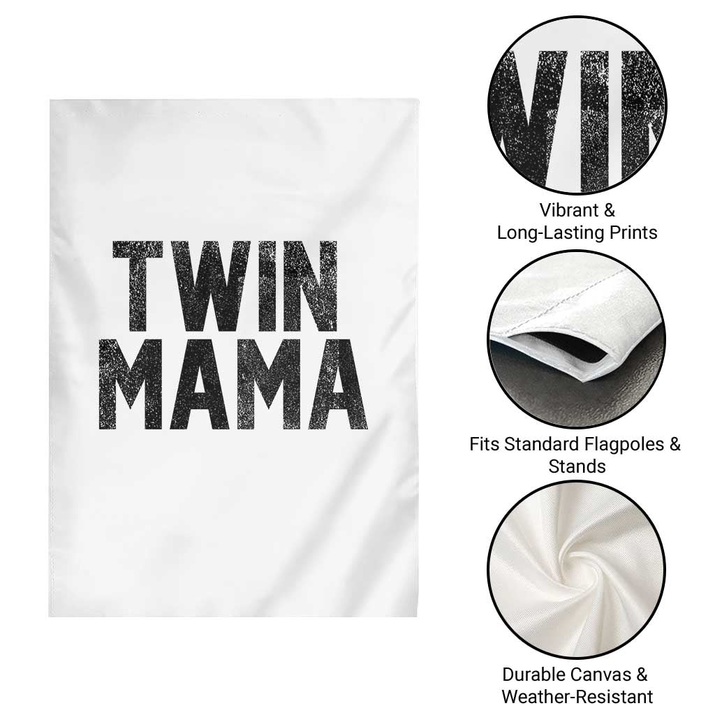 Twin Mama Garden Flag Pregnancy Announcement New Mom Mothers Day Gift TS10 Print Your Wear