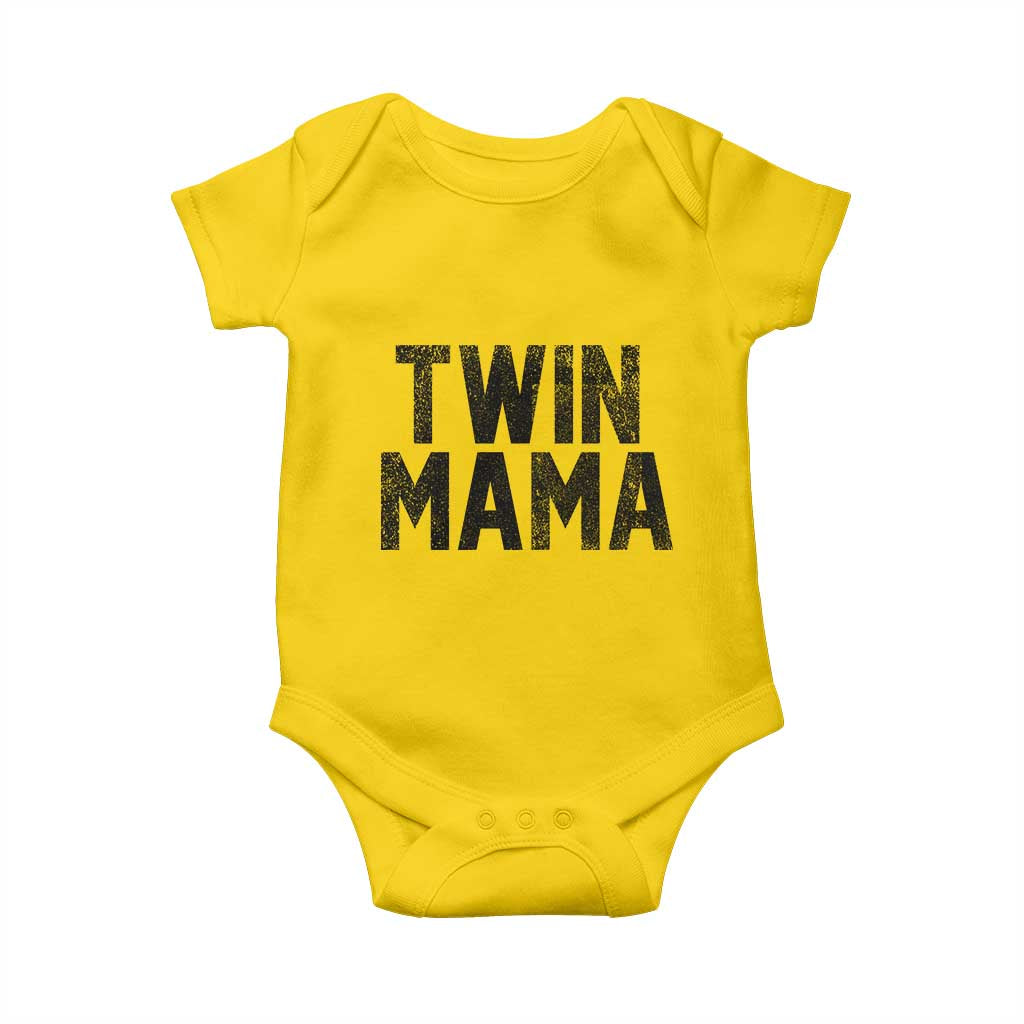 Twin Mama Baby Onesie Pregnancy Announcement New Mom Mothers Day Gift TS10 Daisy Print Your Wear