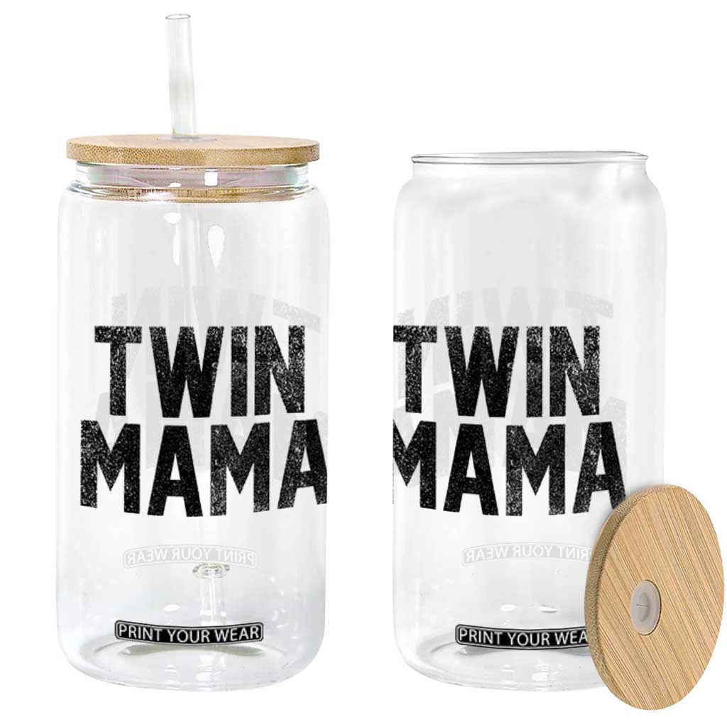 Twin Mama Glass Can Pregnancy Announcement New Mom Mothers Day Gift TS10 Print Your Wear