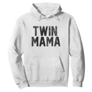 Twin Mama Hoodie Pregnancy Announcement New Mom Mothers Day Gift TS10 White Print Your Wear