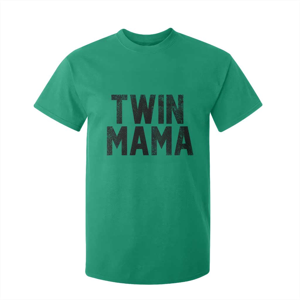 Twin Mama T Shirt For Kid Pregnancy Announcement New Mom Mothers Day Gift TS10 Irish Green Print Your Wear