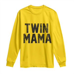 Twin Mama Long Sleeve Shirt Pregnancy Announcement New Mom Mothers Day Gift TS10 Daisy Print Your Wear