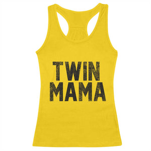 Twin Mama Racerback Tank Top Pregnancy Announcement New Mom Mothers Day Gift TS10 Daisy Print Your Wear