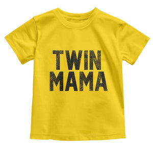 Twin Mama Toddler T Shirt Pregnancy Announcement New Mom Mothers Day Gift TS10 Daisy Print Your Wear