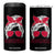 Georgia Lovers 4 in 1 Can Cooler Tumbler Bulldogs Game Day Messy Bun TS10 One Size: 16 oz Black Print Your Wear