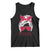 Georgia Lovers Tank Top Bulldogs Game Day Messy Bun TS10 Black Print Your Wear