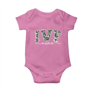 IVF Mama Baby Onesie Floral Mom Mothers Day TS10 Azalea Print Your Wear