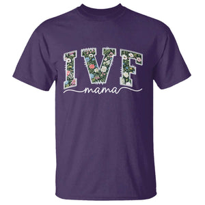 IVF Mama T Shirt Floral Mom Mothers Day TS10 Purple Print Your Wear