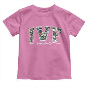 IVF Mama Toddler T Shirt Floral Mom Mothers Day TS10 Azalea Print Your Wear