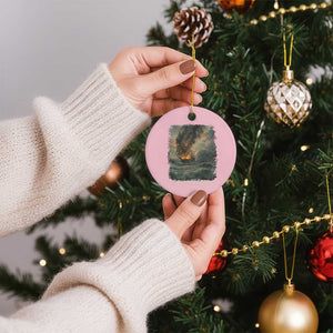 I Run a Tight Shipwreck Ceramic Ornament Homeschool Mama Cool Mom TS10 1pc Light Pink Print Your Wear