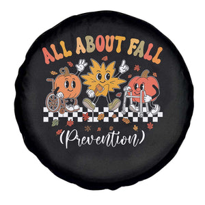 Fall Prevention Spare Tire Cover Autumn Thanksgiving Nurse PT OT TS10 Print Your Wear