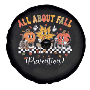 Fall Prevention Spare Tire Cover Autumn Thanksgiving Nurse PT OT TS10 Print Your Wear