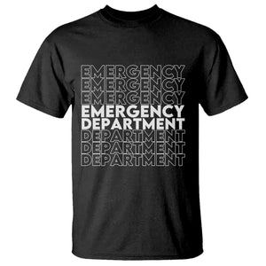 Emergency Department T Shirt Retro ER Nurse Gift TS10 Black Print Your Wear