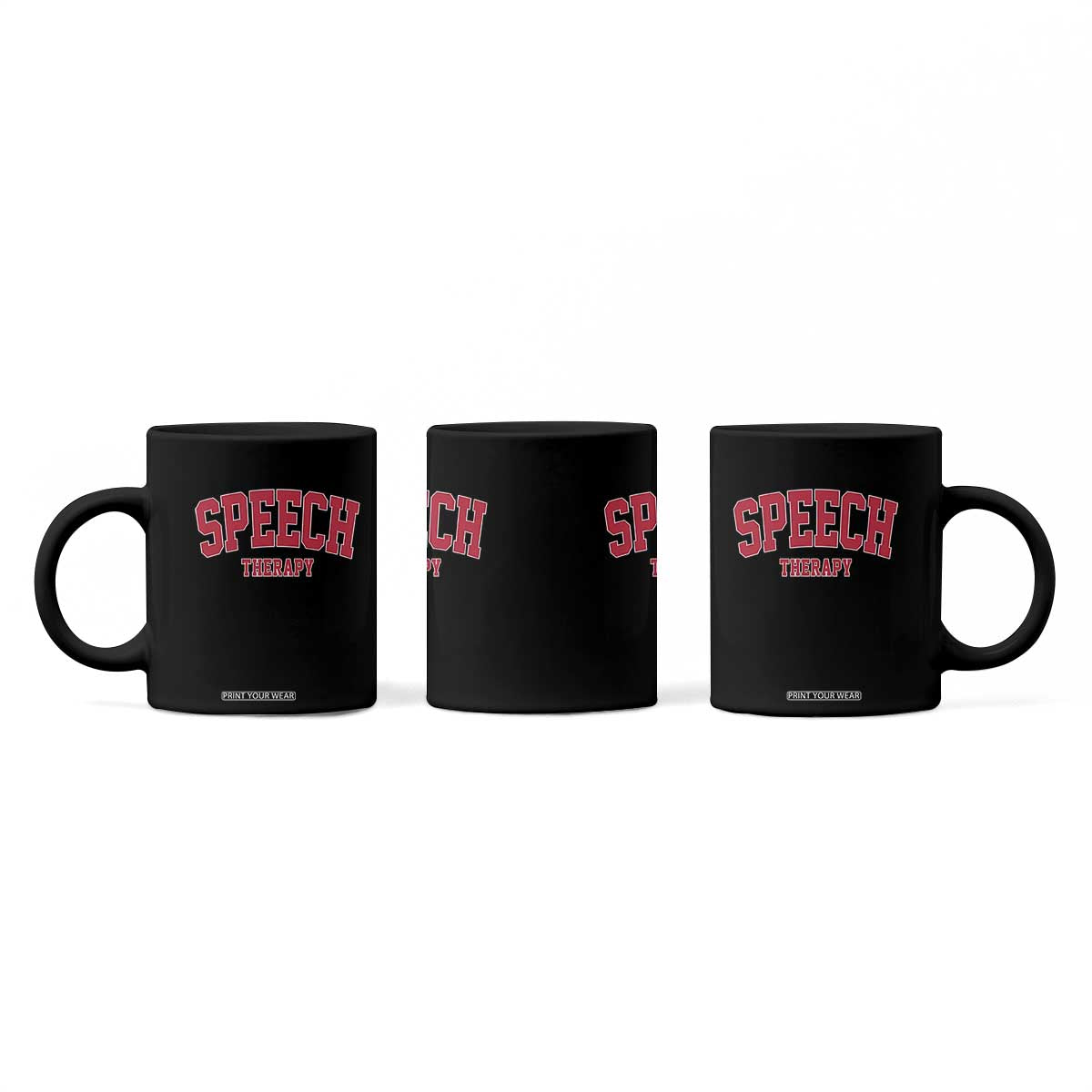 Retro Speech Therapy Coffee Mug Special Education Therapist Teacher Appreciation TS10 Print Your Wear