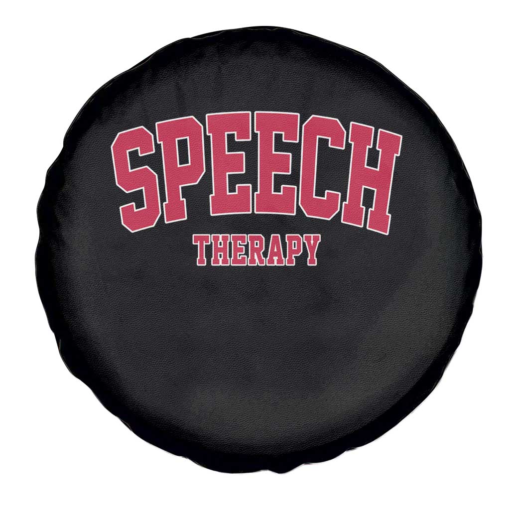 Retro Speech Therapy Spare Tire Cover Special Education Therapist Teacher Appreciation TS10 Print Your Wear