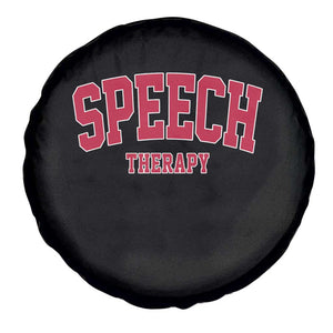 Retro Speech Therapy Spare Tire Cover Special Education Therapist Teacher Appreciation TS10 Print Your Wear