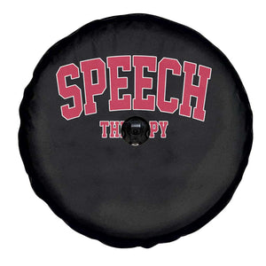 Retro Speech Therapy Spare Tire Cover Special Education Therapist Teacher Appreciation TS10 Print Your Wear