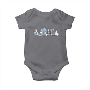 Radiologic Technologist Goose Baby Onesie Funny X-Ray Tech CT MRI Gooses TS10 Charcoal Print Your Wear
