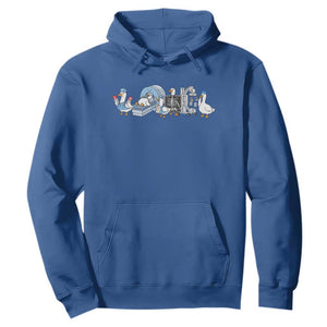 Radiologic Technologist Goose Hoodie Funny X-Ray Tech CT MRI Gooses TS10 Royal Blue Print Your Wear
