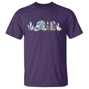 Radiologic Technologist Goose T Shirt Funny X-Ray Tech CT MRI Gooses TS10 Purple Print Your Wear
