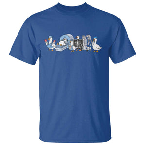 Radiologic Technologist Goose T Shirt Funny X-Ray Tech CT MRI Gooses TS10 Royal Blue Print Your Wear