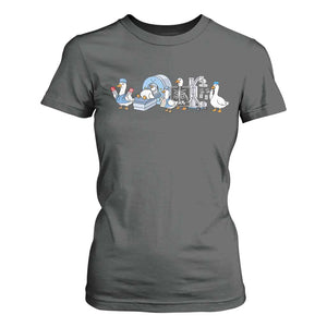 Radiologic Technologist Goose T Shirt For Women Funny X-Ray Tech CT MRI Gooses TS10 Dark Heather Print Your Wear