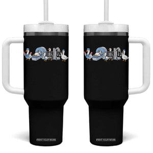 Radiologic Technologist Goose Tumbler With Handle Funny X-Ray Tech CT MRI Gooses TS10 One Size: 40 oz Black Print Your Wear