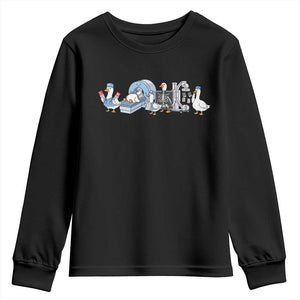 Radiologic Technologist Goose Youth Sweatshirt Funny X-Ray Tech CT MRI Gooses TS10 Black Print Your Wear