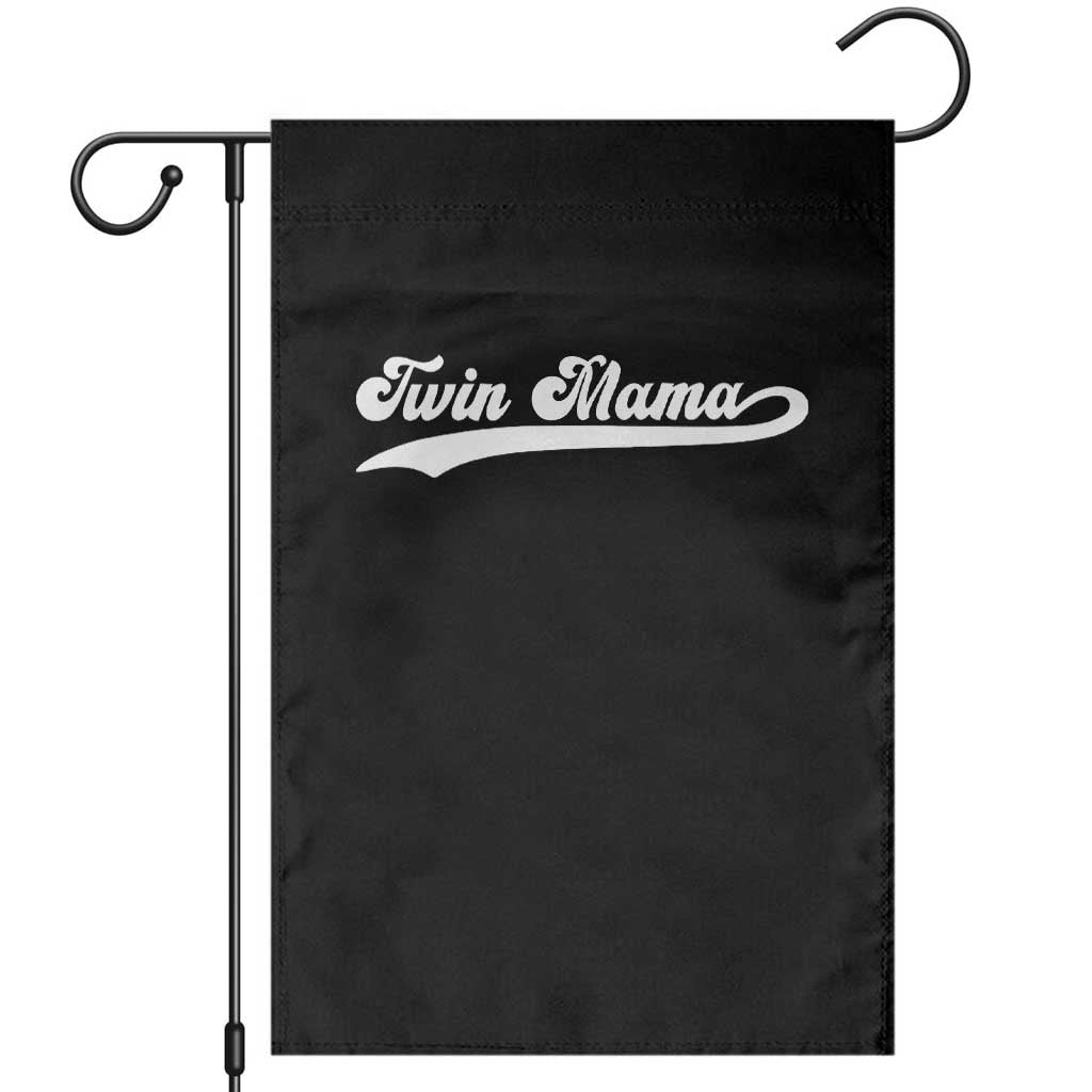 Twin Mama Garden Flag Pregnancy Announcement New Mom Gift TS10 Black Print Your Wear