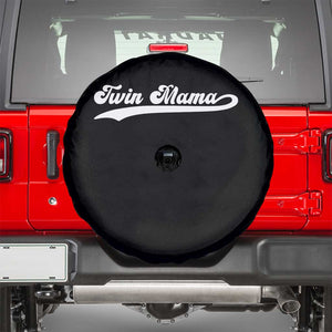 Twin Mama Spare Tire Cover Pregnancy Announcement New Mom Gift TS10 Black Print Your Wear