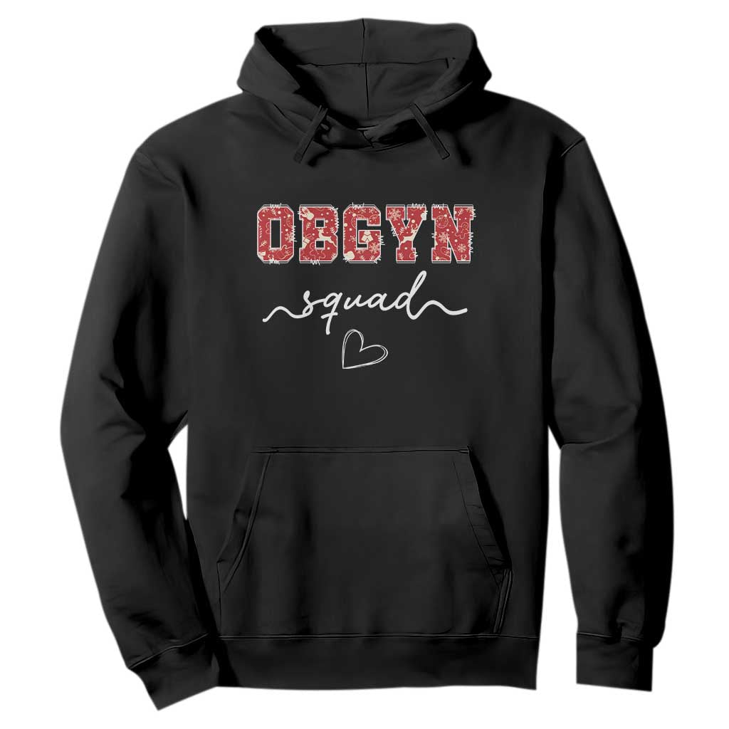Christmas OBGYN Squad Hoodie Obstetrics And Gynecology Nurse - Print Your Wear