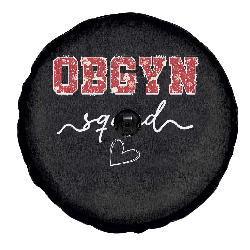 Christmas OBGYN Squad Spare Tire Cover Obstetrics And Gynecology Nurse TS10 Print Your Wear