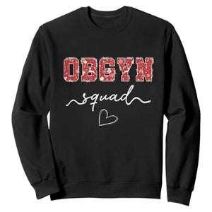 Christmas OBGYN Squad Sweatshirt Obstetrics And Gynecology Nurse - Print Your Wear