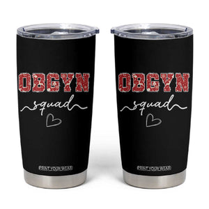 Christmas OBGYN Squad Tumbler Cup Obstetrics And Gynecology Nurse TS10 Black Print Your Wear