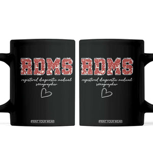 Christmas Sonographer Coffee Mug RDMS Ultrasound Tech Technologist Gift - Print Your Wear