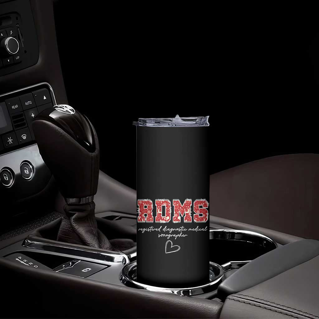 Christmas Sonographer Skinny Tumbler RDMS Ultrasound Tech Technologist Gift TS10 Print Your Wear