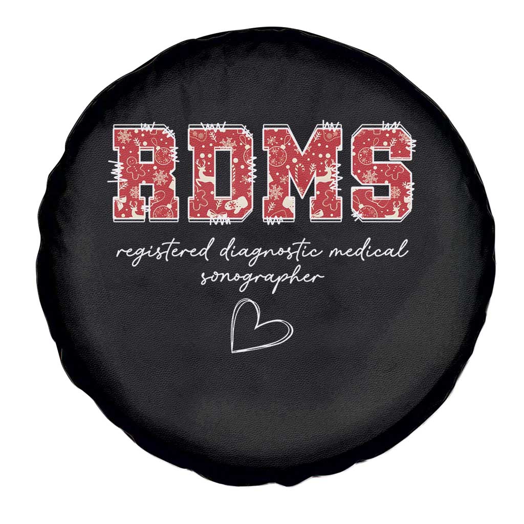 Christmas Sonographer Spare Tire Cover RDMS Ultrasound Tech Technologist Gift TS10 Print Your Wear