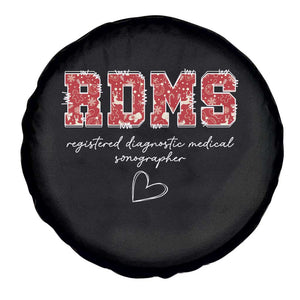 Christmas Sonographer Spare Tire Cover RDMS Ultrasound Tech Technologist Gift TS10 Print Your Wear