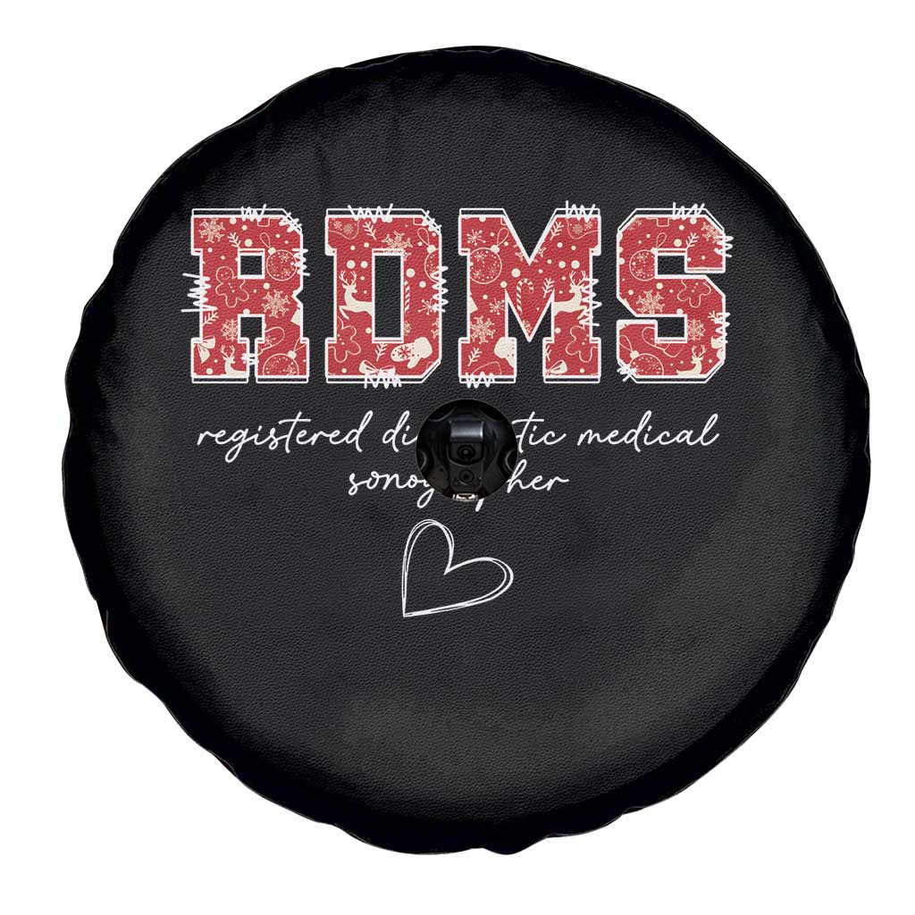 Christmas Sonographer Spare Tire Cover RDMS Ultrasound Tech Technologist Gift TS10 Print Your Wear