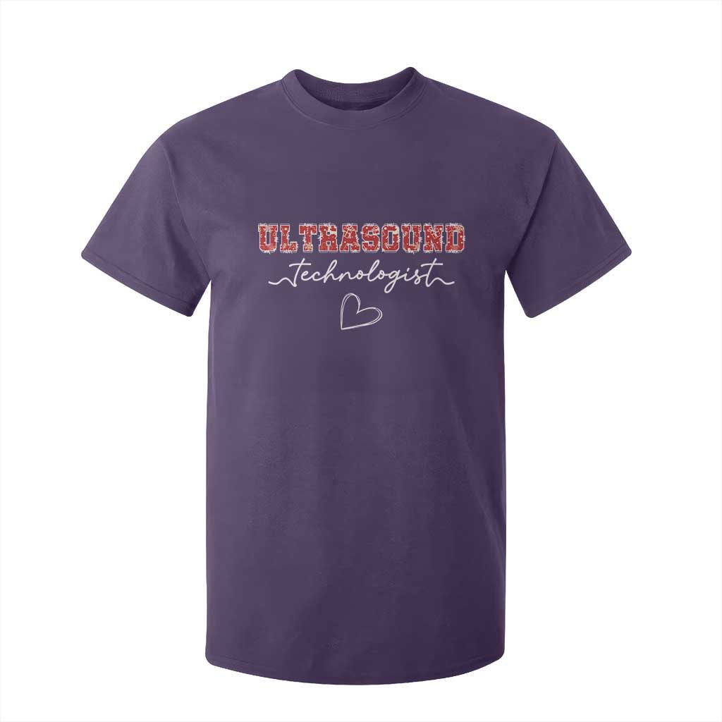 Ultrasound Tech Christmas T Shirt For Kid Technologist Gift Sonographer Sonography Student TS10 Purple Print Your Wear