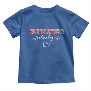 Ultrasound Tech Christmas Toddler T Shirt Technologist Gift Sonographer Sonography Student TS10 Royal Blue Print Your Wear